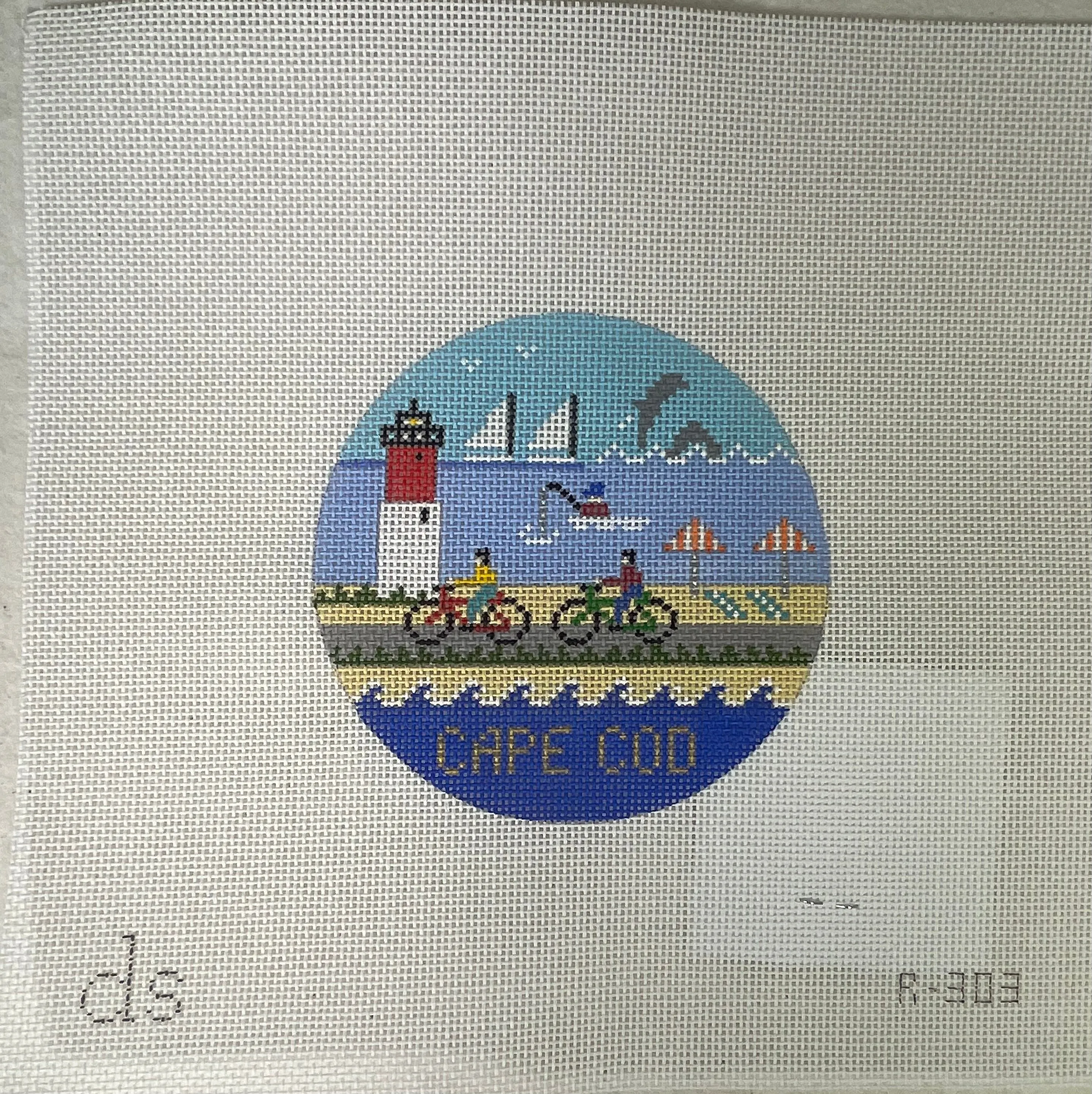 * Doolittle Stitchery R303 Cape Cod Round