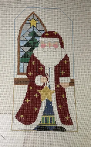 * Kathy Schenkel CX167 Celestial Santa with SG