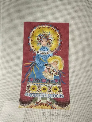* Melissa Shirley Designs J207D Strawflower Madonna