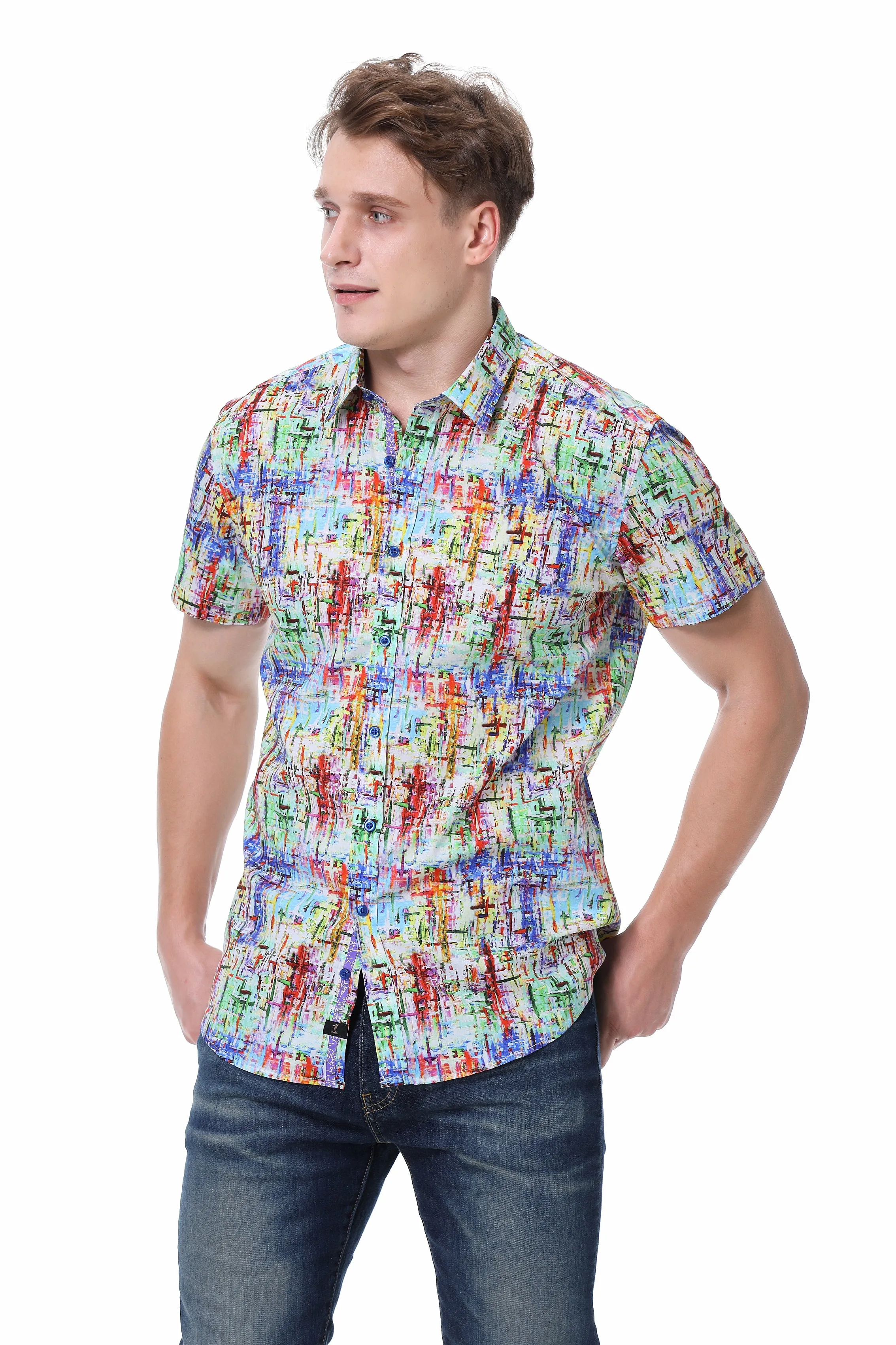 1 Like No other Melu Short Sleeve Casual Shirt