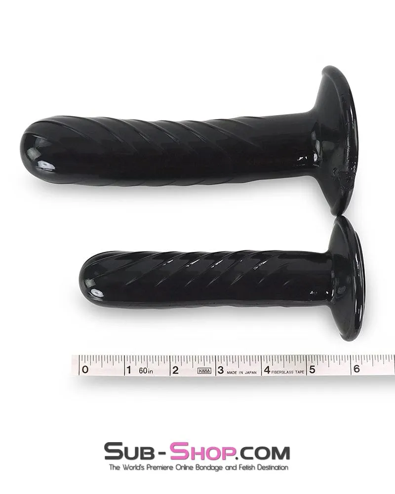 1349DL      Double Strap On Harness with Internal and External Silicone Dildos