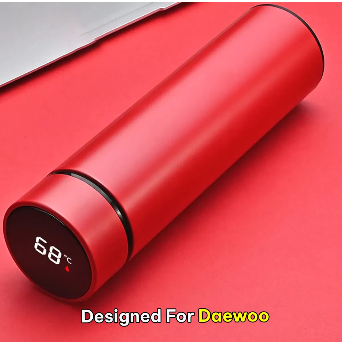 17oz Insulated Water Bottle with LED Temperature Display, Coffee Tea Infuser Bottle Double Wall Vacuum Insulated Water Bottle for Hot or Cold Drink, Stainless Steel Sports Automotive Travel Mug
