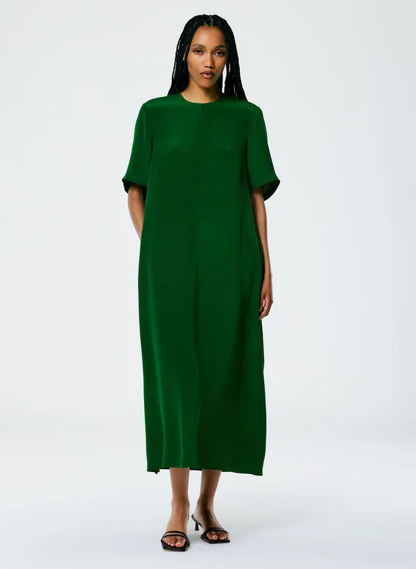 4 Ply Silk T-Shirt Dress