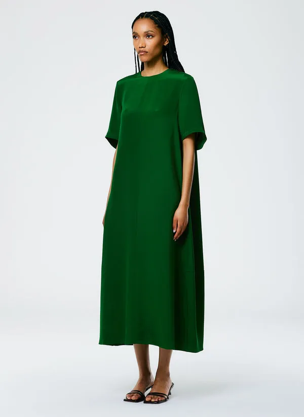 4 Ply Silk T-Shirt Dress