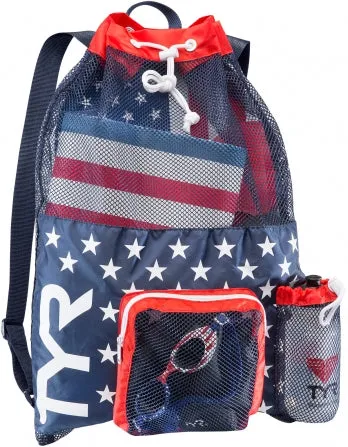 40L Big Mesh Mummy Backpack