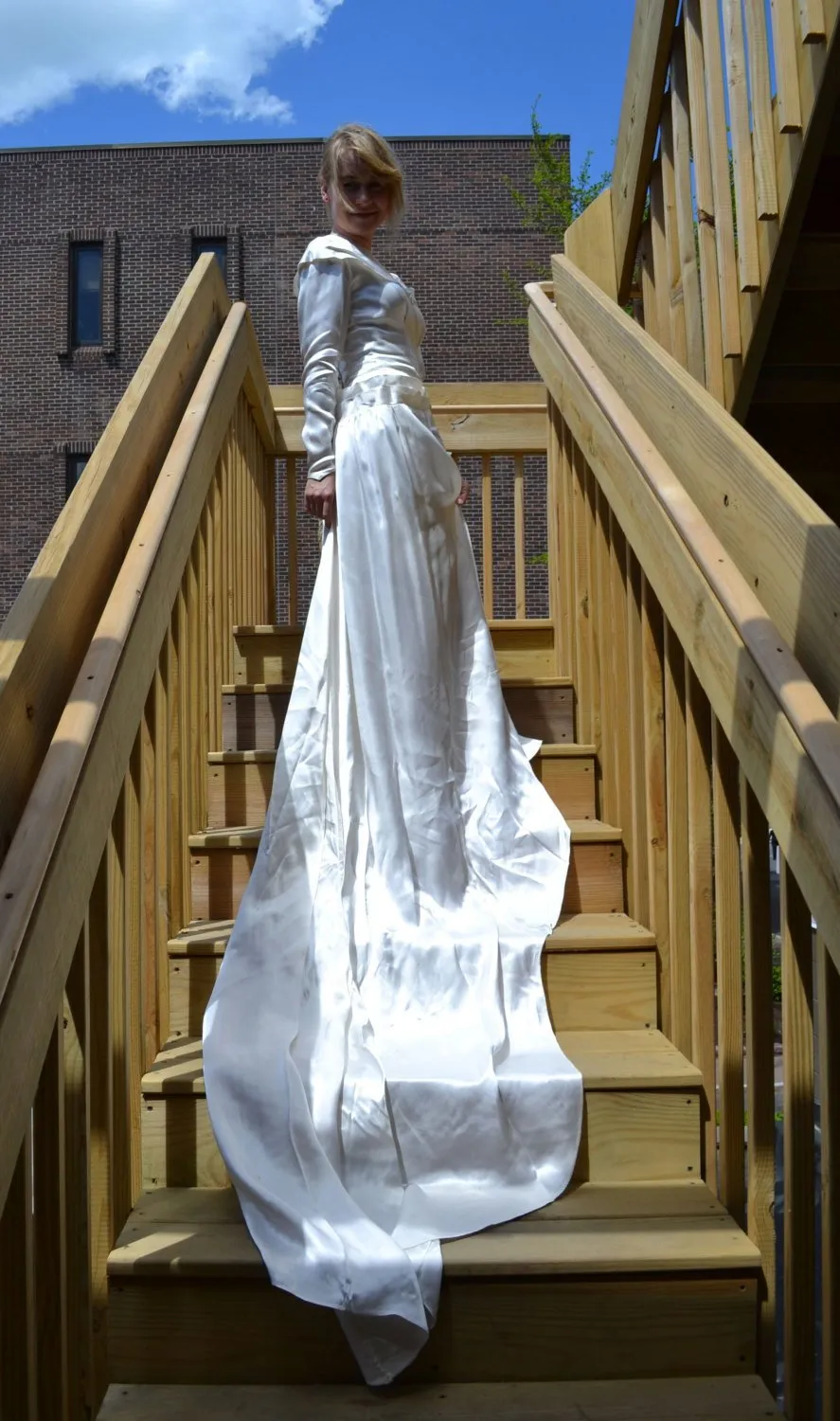 40s Style  Wedding Dress