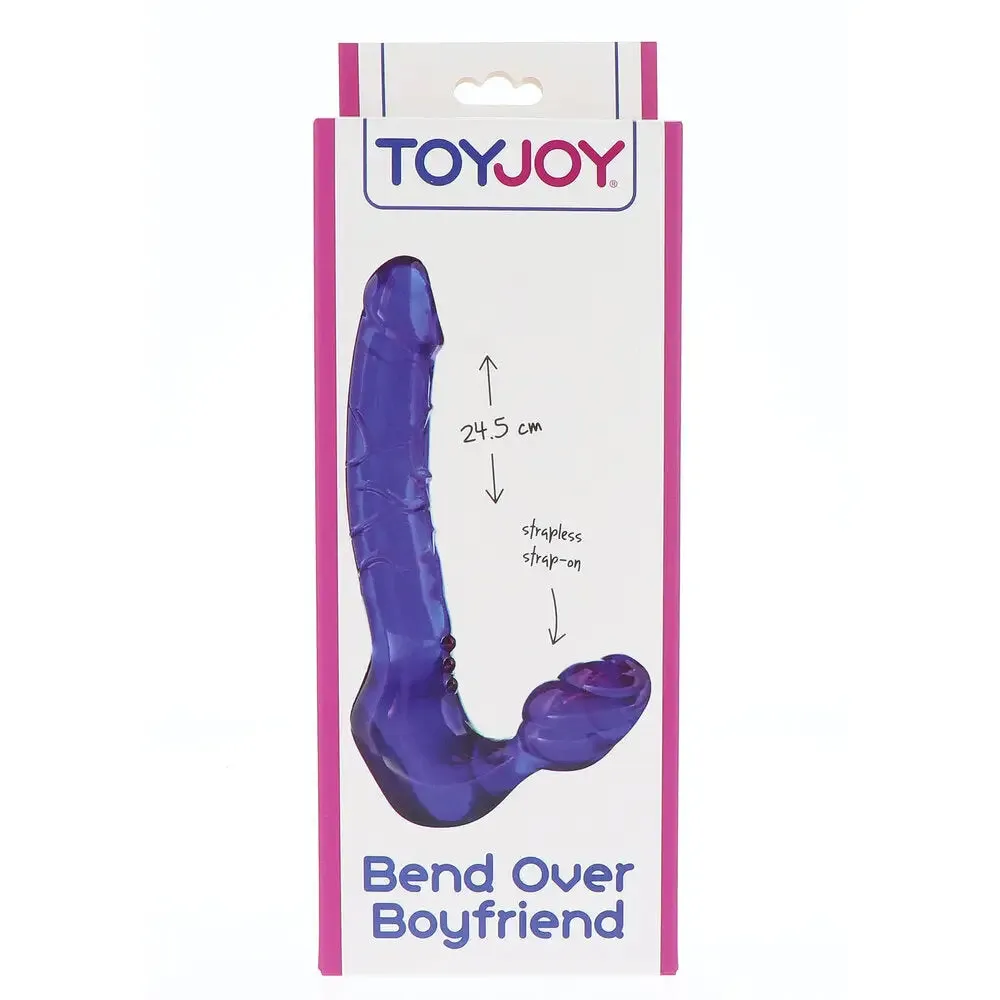 9-inch Toyjoy Pvc Purple Strapless Strap-on Dildo