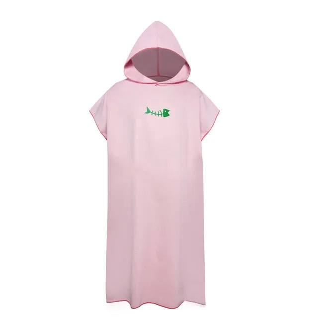 Adult Diving Suit Change Robes Poncho Quick-drying Hooded Towel Quick-drying Hooded