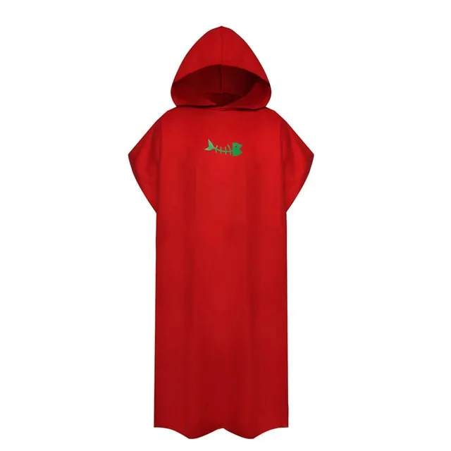 Adult Diving Suit Change Robes Poncho Quick-drying Hooded Towel Quick-drying Hooded