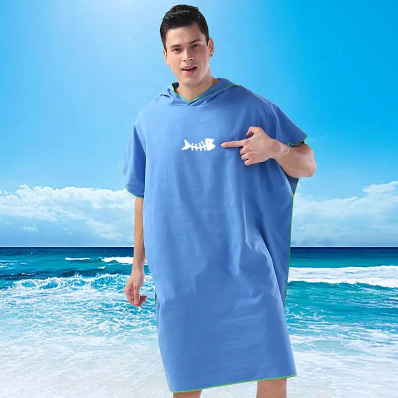 Adult Diving Suit Change Robes Poncho Quick-drying Hooded Towel Quick-drying Hooded