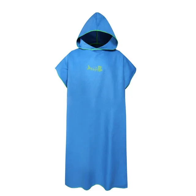 Adult Diving Suit Change Robes Poncho Quick-drying Hooded Towel Quick-drying Hooded