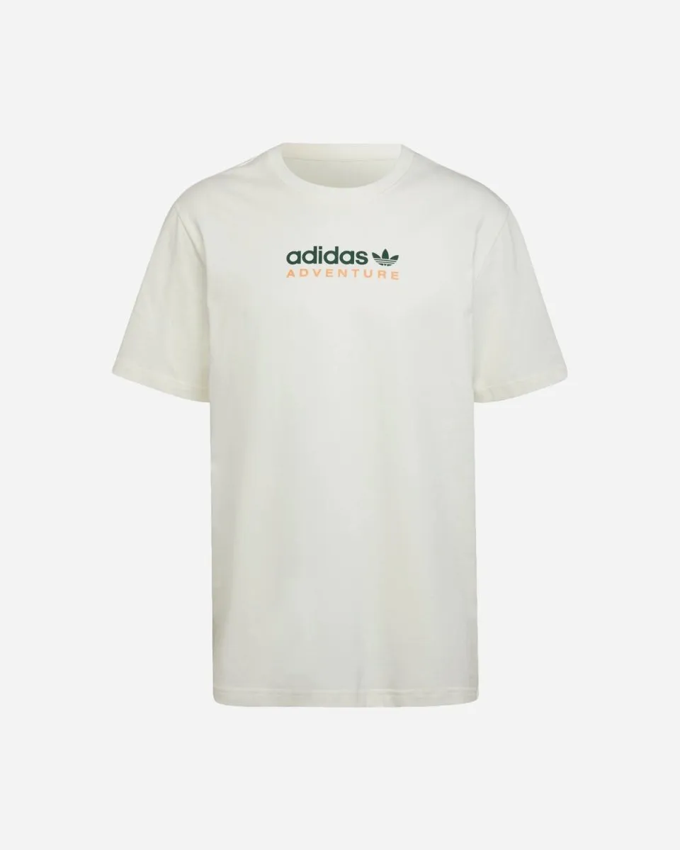 Adventure Mountain Spray Tee - White