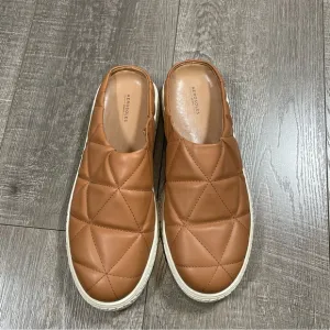 Aerosoles Women's Ella Quilted Slip-On Mules Size 9 Tan