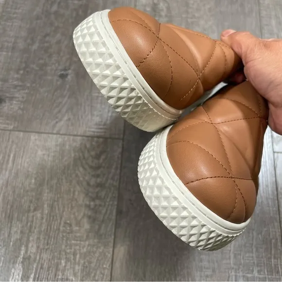 Aerosoles Women's Ella Quilted Slip-On Mules Size 9 Tan