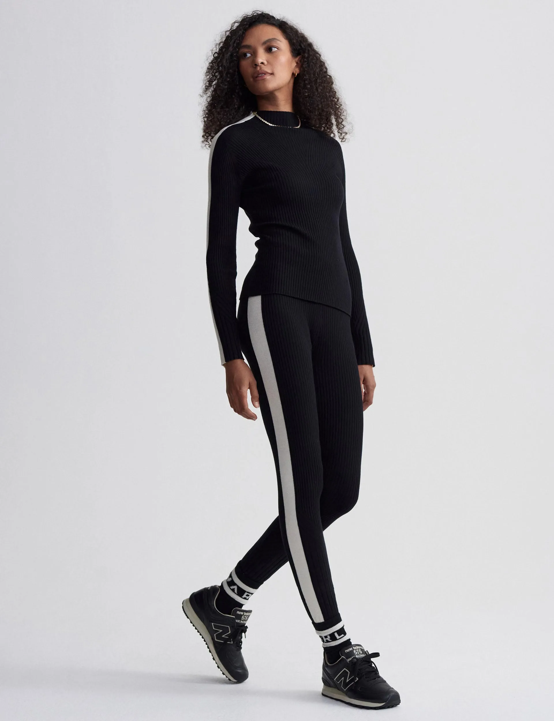 Aiden Knit Legging - Black