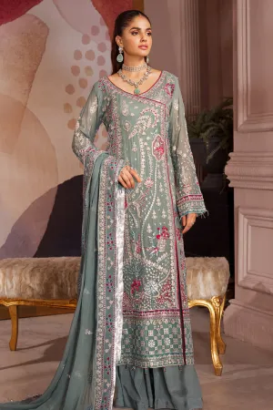 Angrakha Style Kameez Sharara Pakistani Wedding Dress