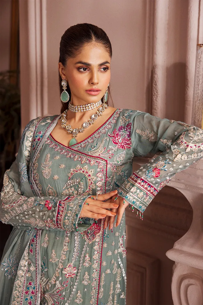 Angrakha Style Kameez Sharara Pakistani Wedding Dress