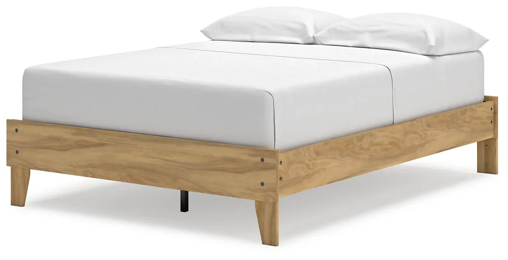 Ashley Express - Bermacy Full Platform Bed with Dresser and Nightstand