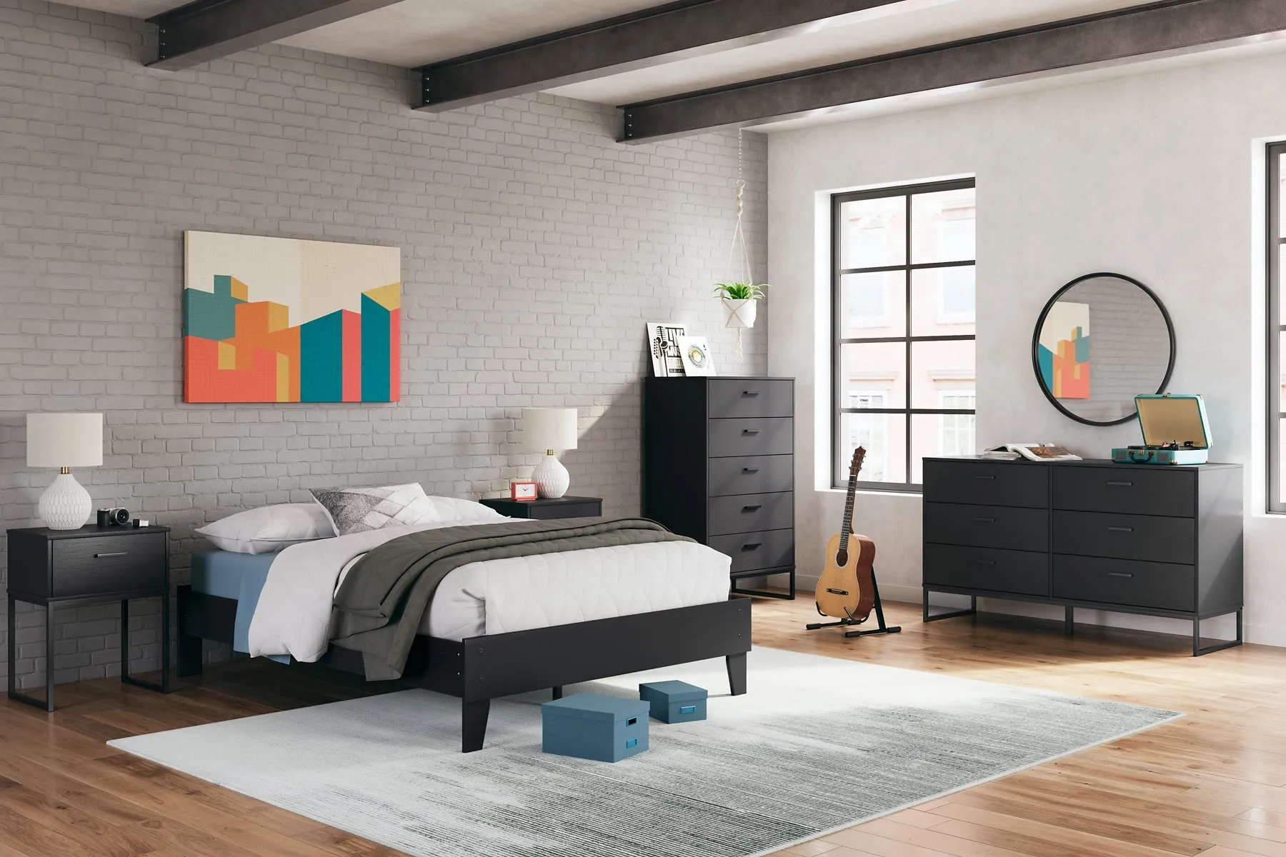 Ashley Express - Socalle  Platform Bed