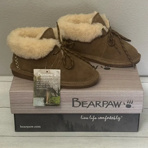 Bearpaw Little Girls Kory Moccasin Bootie