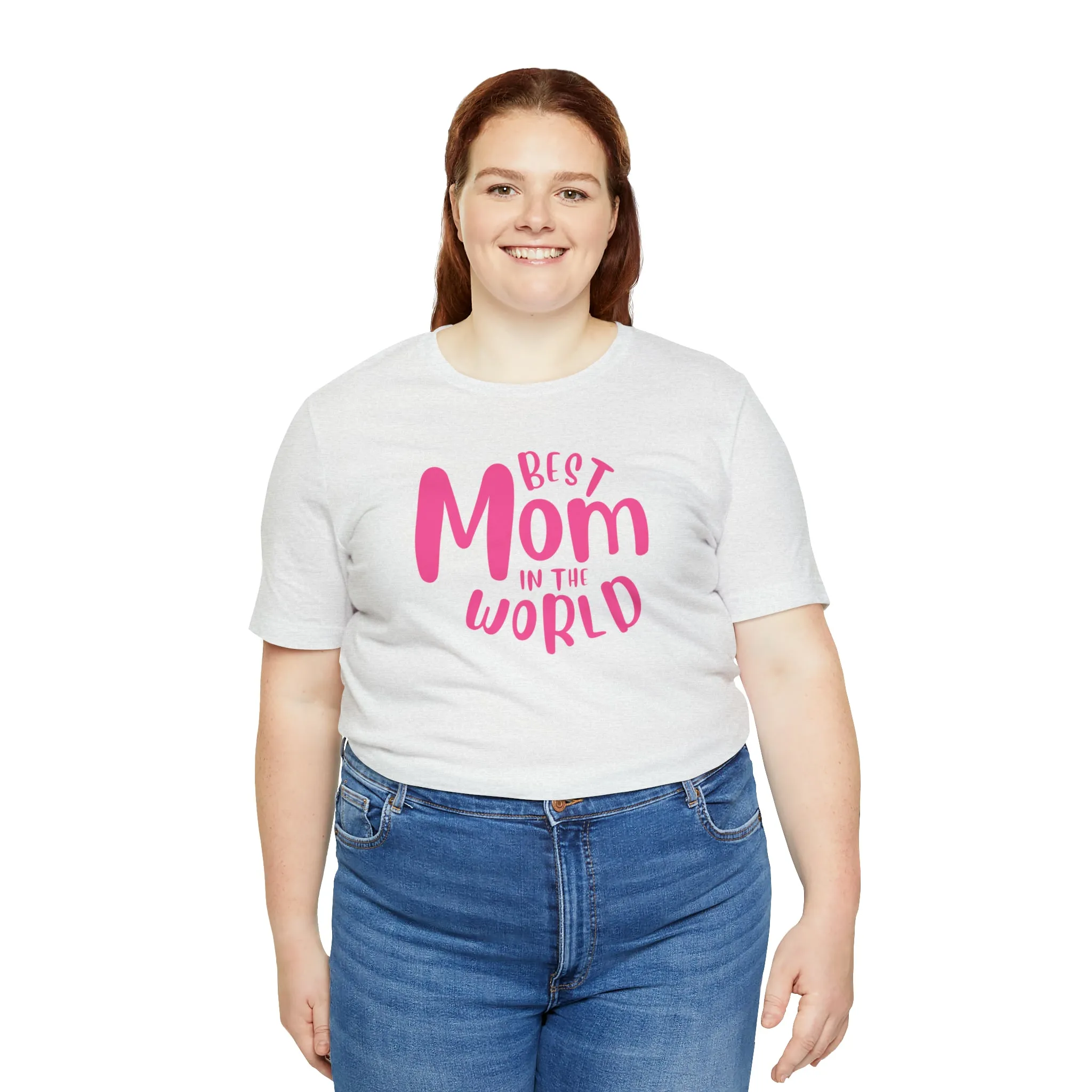Best Mom in the World T-Shirt | Wonderful Mom Tee |  Bella Canvas 3001 Unisex |  Mother Short Sleeve Tshirt