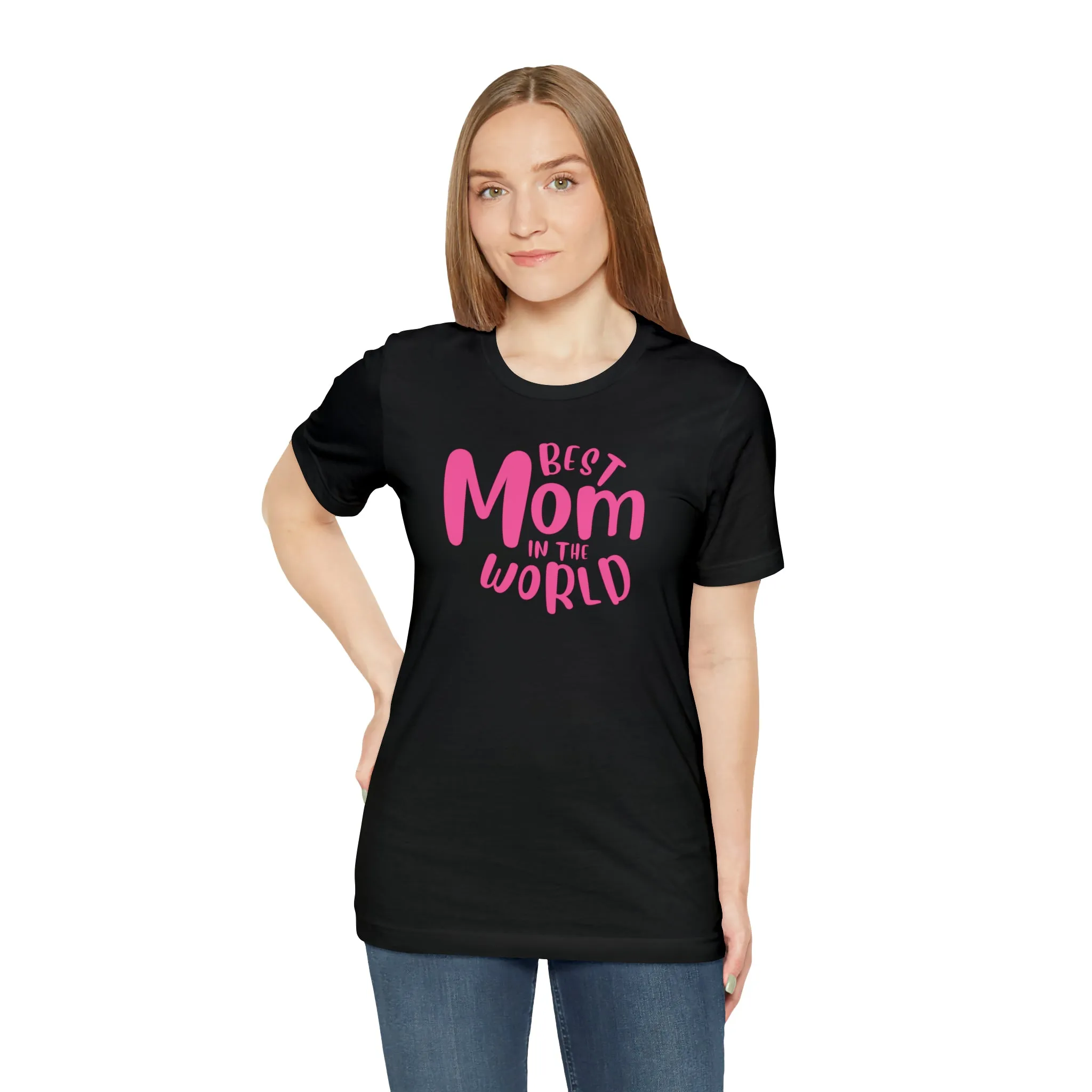 Best Mom in the World T-Shirt | Wonderful Mom Tee |  Bella Canvas 3001 Unisex |  Mother Short Sleeve Tshirt
