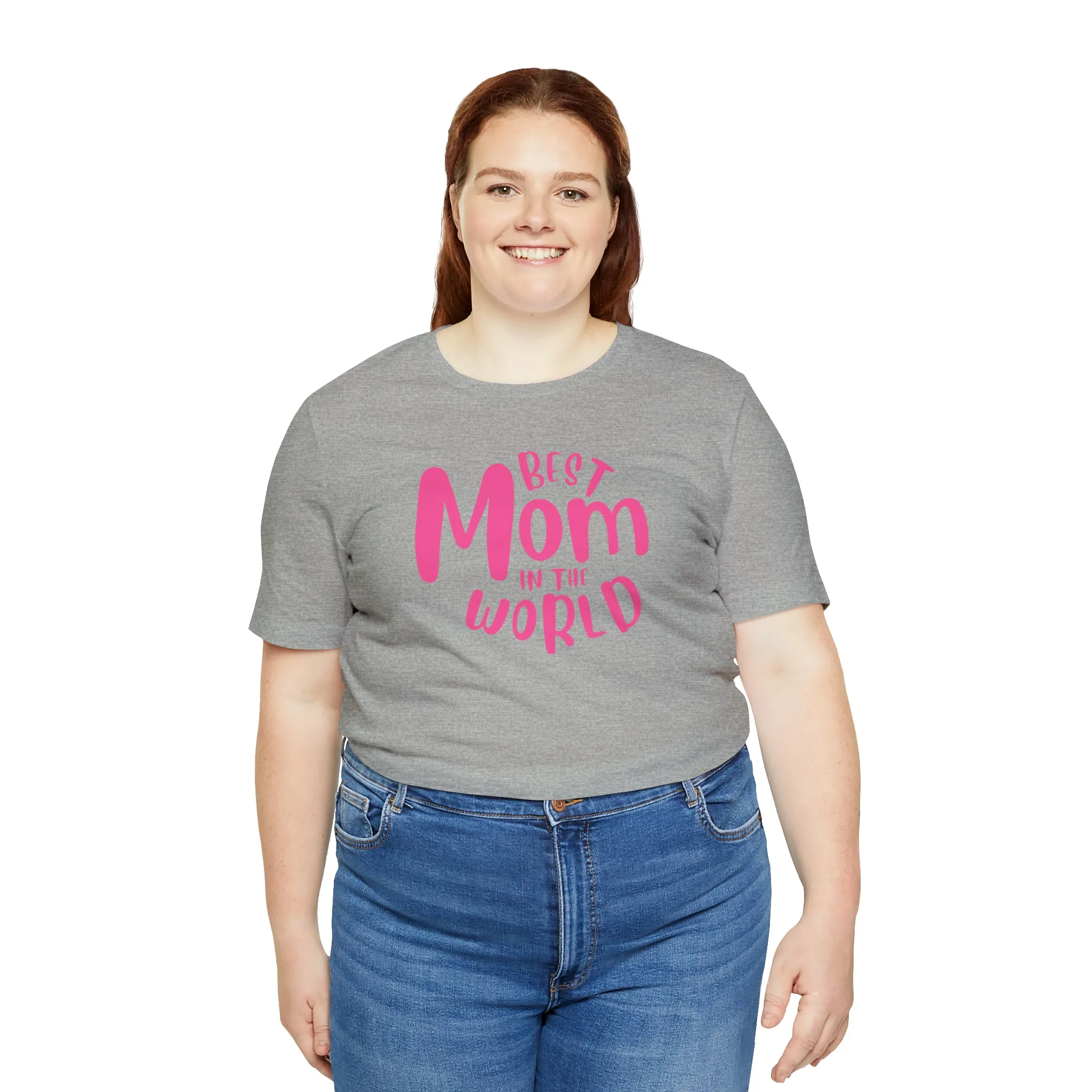 Best Mom in the World T-Shirt | Wonderful Mom Tee |  Bella Canvas 3001 Unisex |  Mother Short Sleeve Tshirt