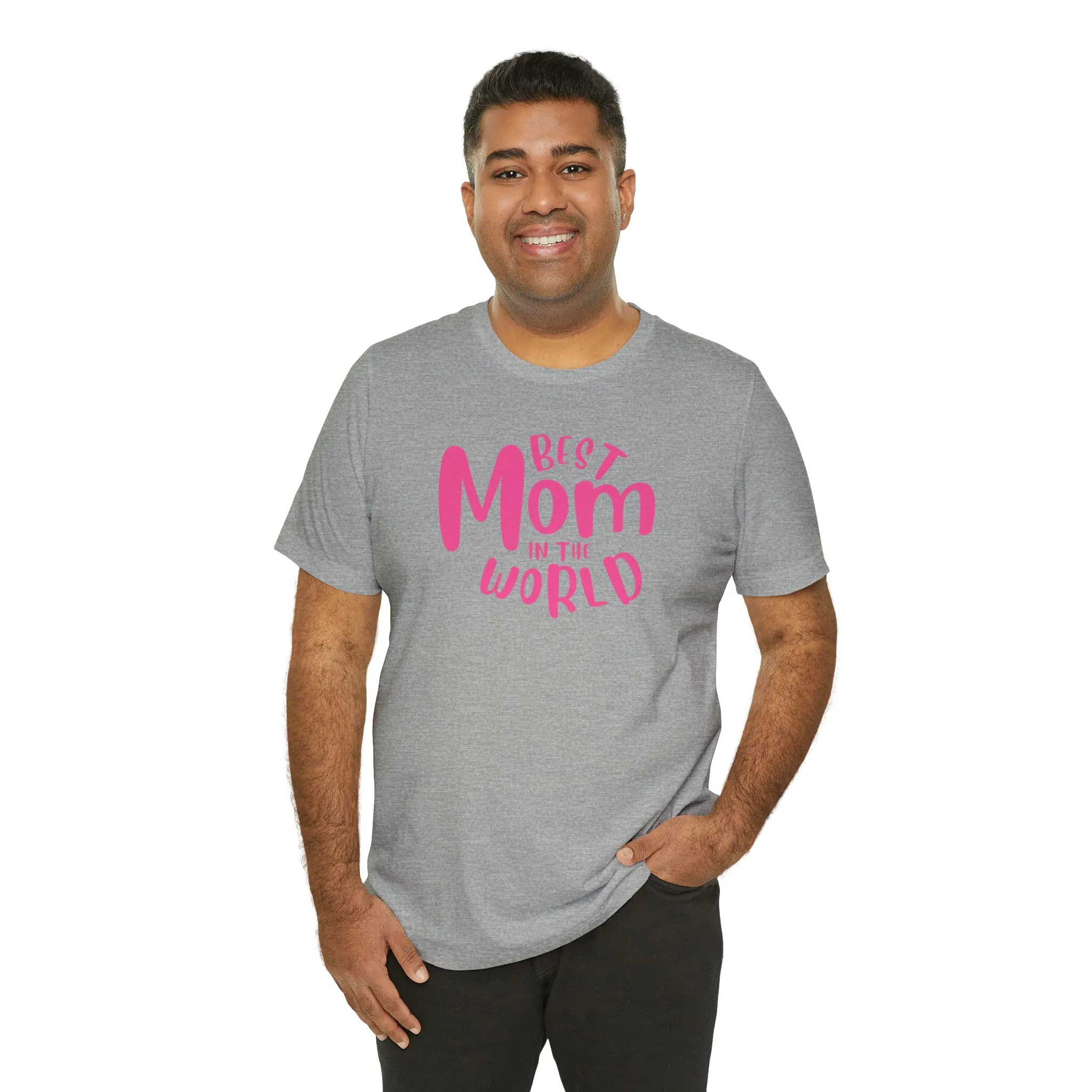 Best Mom in the World T-Shirt | Wonderful Mom Tee |  Bella Canvas 3001 Unisex |  Mother Short Sleeve Tshirt