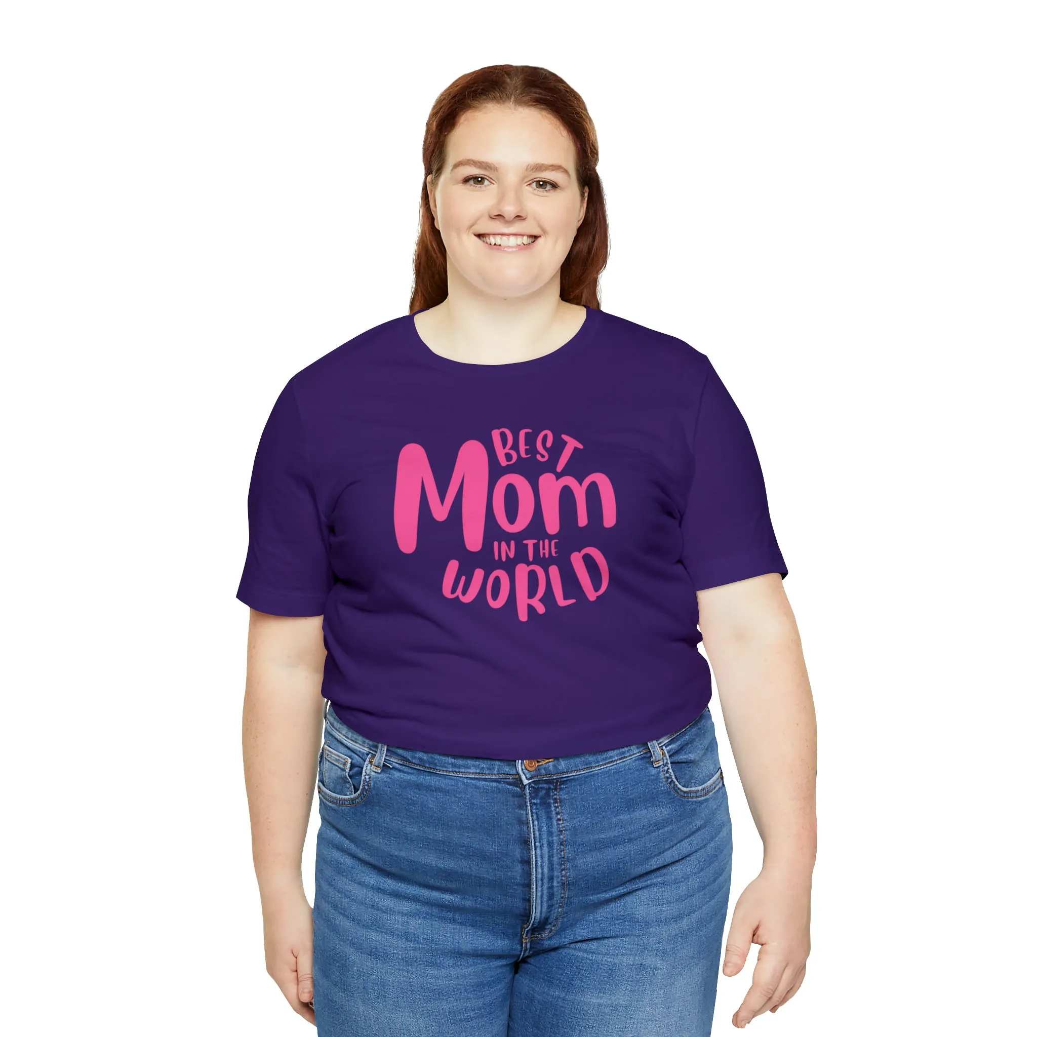 Best Mom in the World T-Shirt | Wonderful Mom Tee |  Bella Canvas 3001 Unisex |  Mother Short Sleeve Tshirt