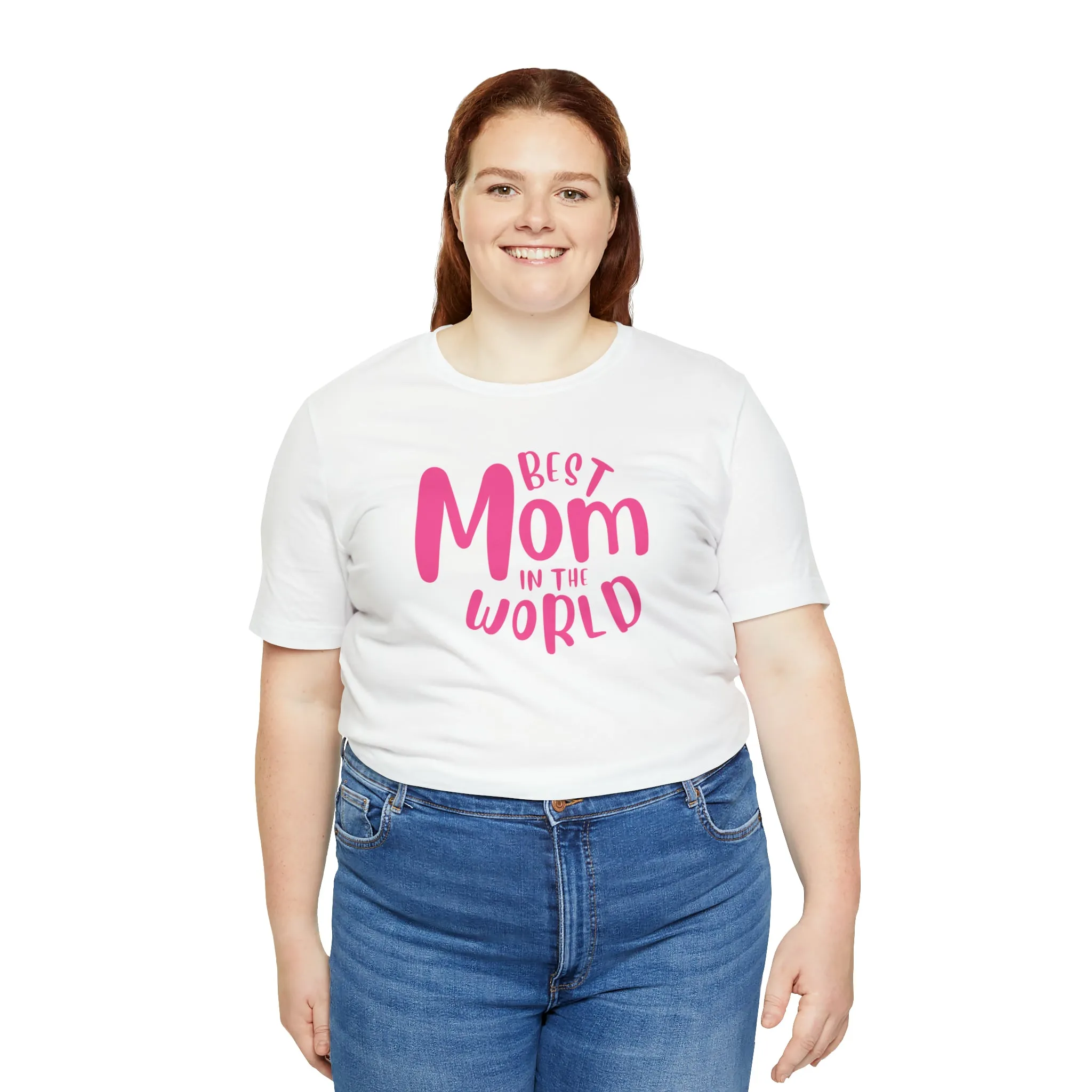 Best Mom in the World T-Shirt | Wonderful Mom Tee |  Bella Canvas 3001 Unisex |  Mother Short Sleeve Tshirt