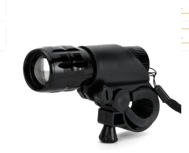 Biking Flashlight with Handlebar Clip