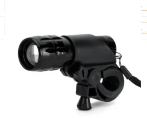 Biking Flashlight with Handlebar Clip