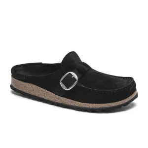 Birkenstock Buckley Clog (Women) - Black Suede