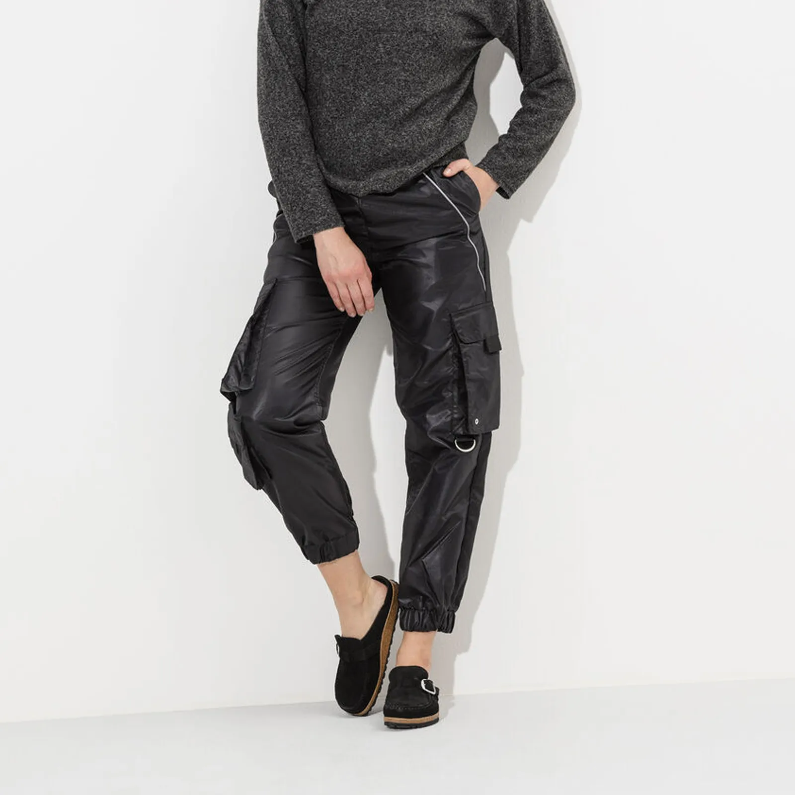 Birkenstock Buckley Clog (Women) - Black Suede