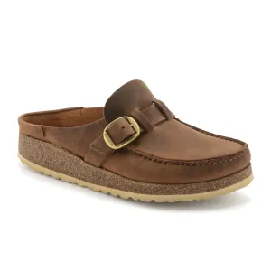 Birkenstock Buckley Clog (Women) - Cognac Oiled Leather