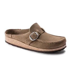 Birkenstock Buckley Clog (Women) - Gray Taupe Suede