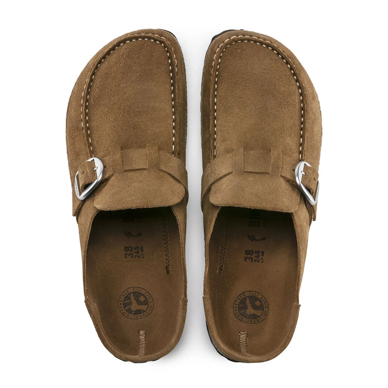 Birkenstock Buckley Clog (Women) - Tea Suede
