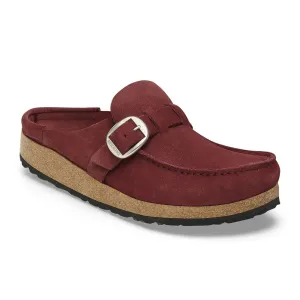 Birkenstock Buckley Narrow Clog (Women) - Zinfandel Suede