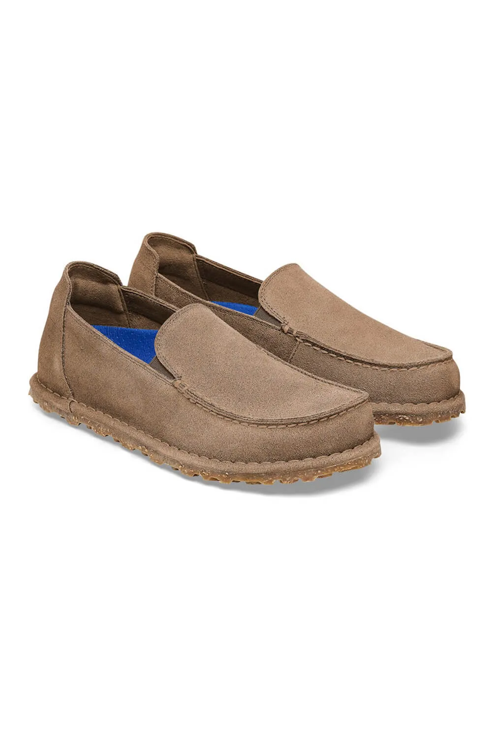 Birkenstock Utti Slip-On Shoes for Men in Gray Taupe | 1027494