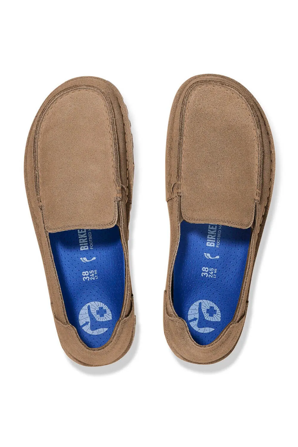 Birkenstock Utti Slip-On Shoes for Men in Gray Taupe | 1027494