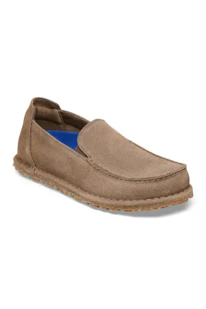 Birkenstock Utti Slip-On Shoes for Men in Gray Taupe | 1027494