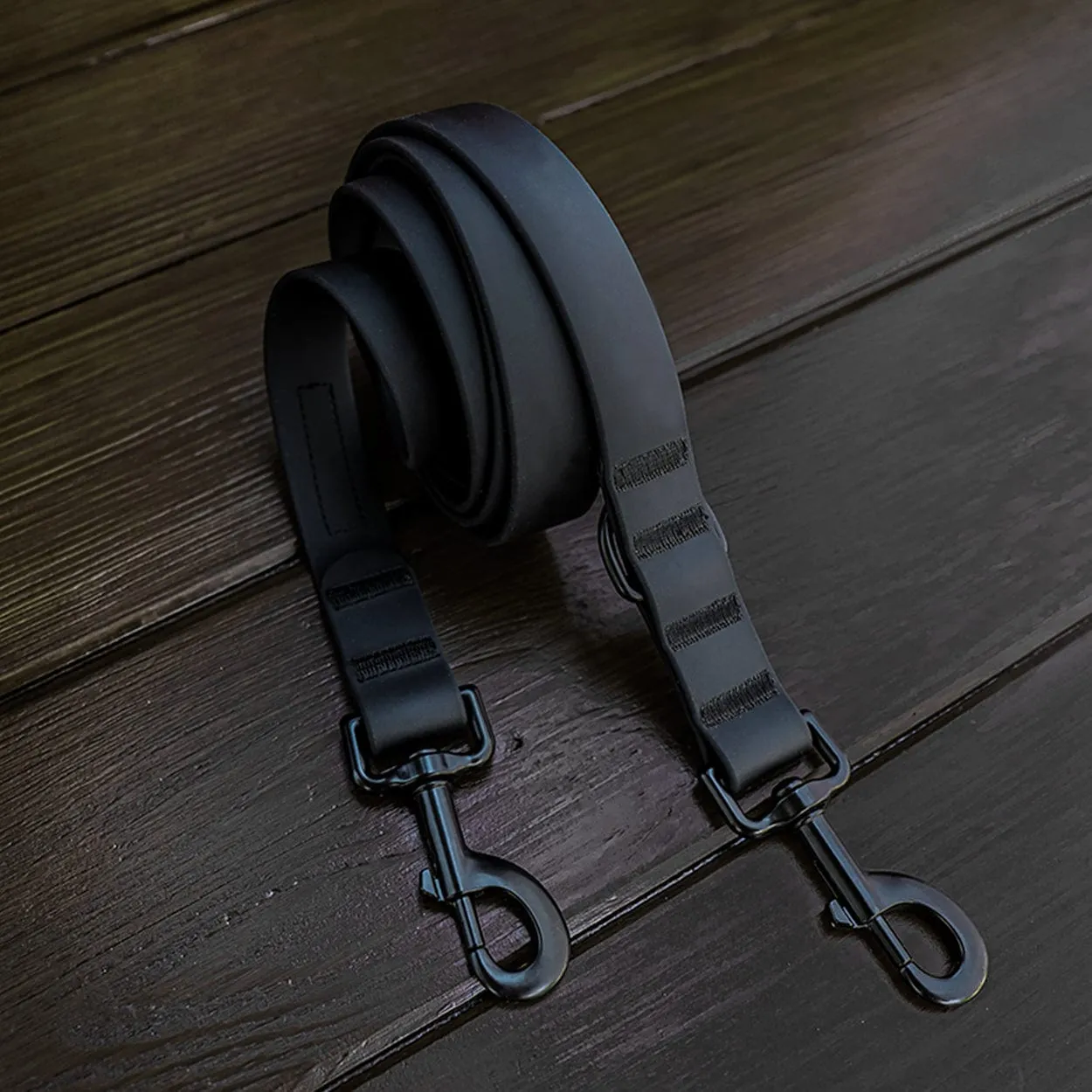 Black Leash and Collar Set