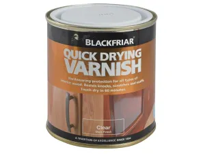 Blackfriar Quick Drying Duratough Interior Varnish Clear Matt 250Ml