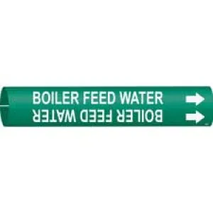 Brady BOILER FEED WATER Snap-On/Strap-On Pipe Marker|Buy Online
