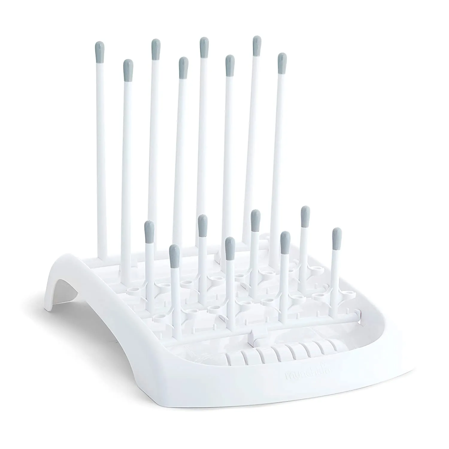 [Bundle Of 2] Munchkin Fold™ Bottle Drying Rack (Grey)