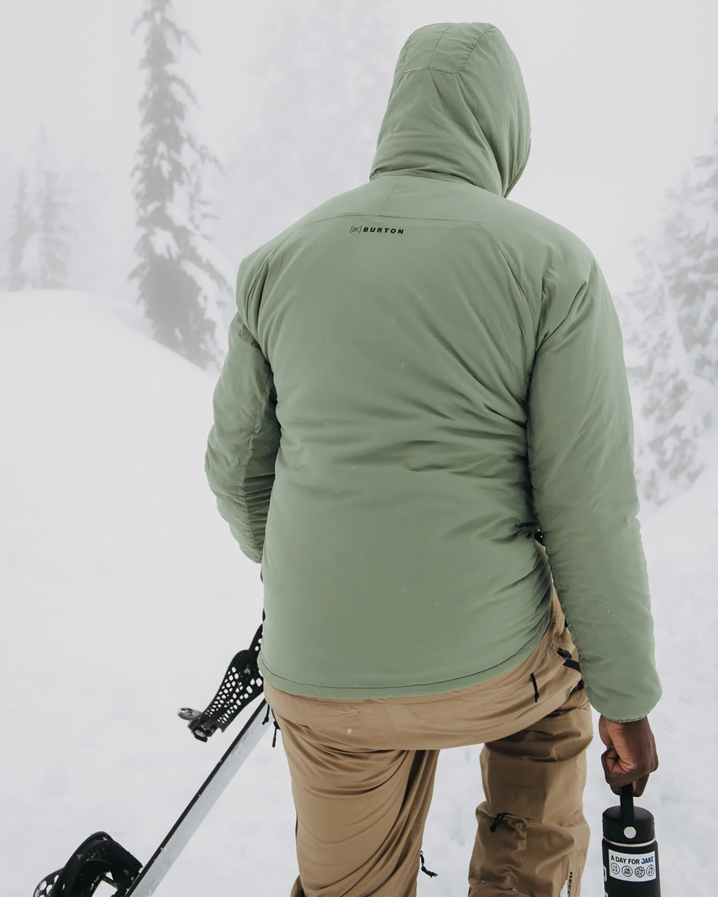 Burton Men's [ak]® Helium Hooded Stretch Insulated Jacket - Hedge Green