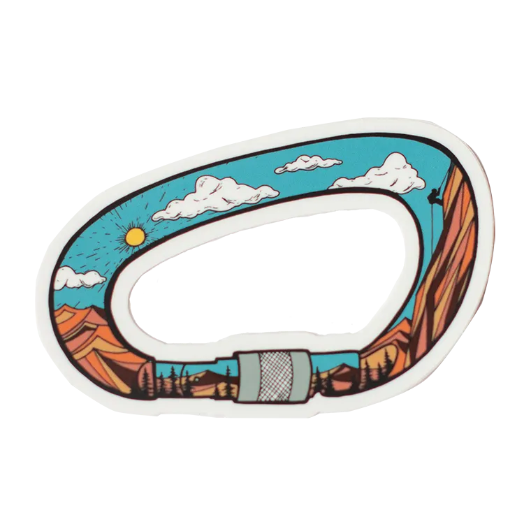 Carabiner Sticker