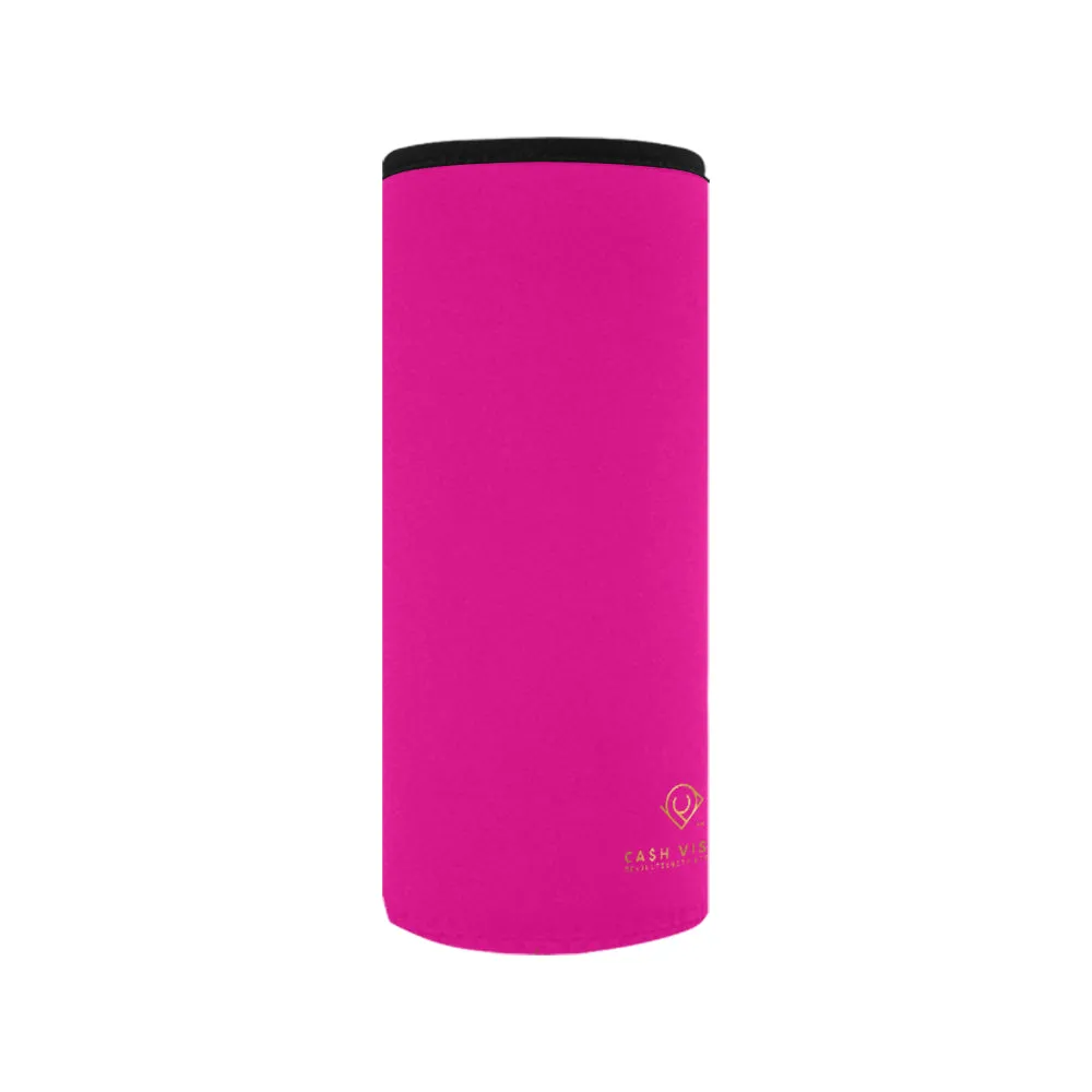 Cash Vision Medium Neoprene Water Bottle Pouch - Pink