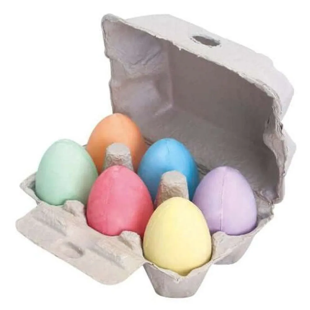 Chalk eggs