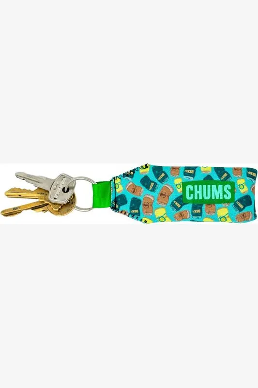 CHUMS FLOATING NEO KEYCHAIN LTD - BEER CAN HAPPY HOUR